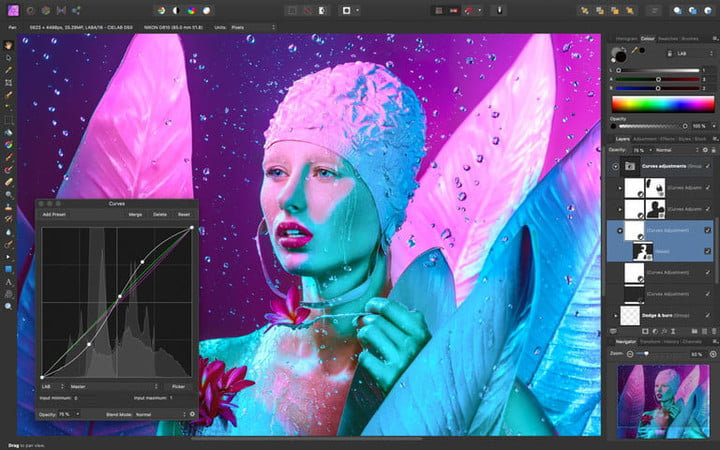 Gimp vs affinity photo