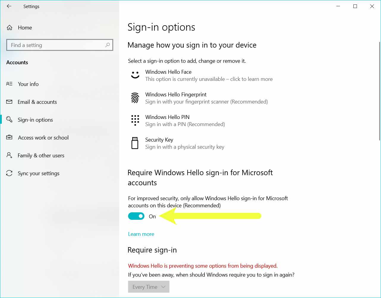 Getting WSL2Host to work with Microsoft Account Login might require switching off Windows Hello temporarily